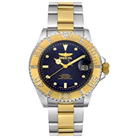 Invicta Men's Pro Diver Collection Diamond Automatic Watch #4848 on Amazon