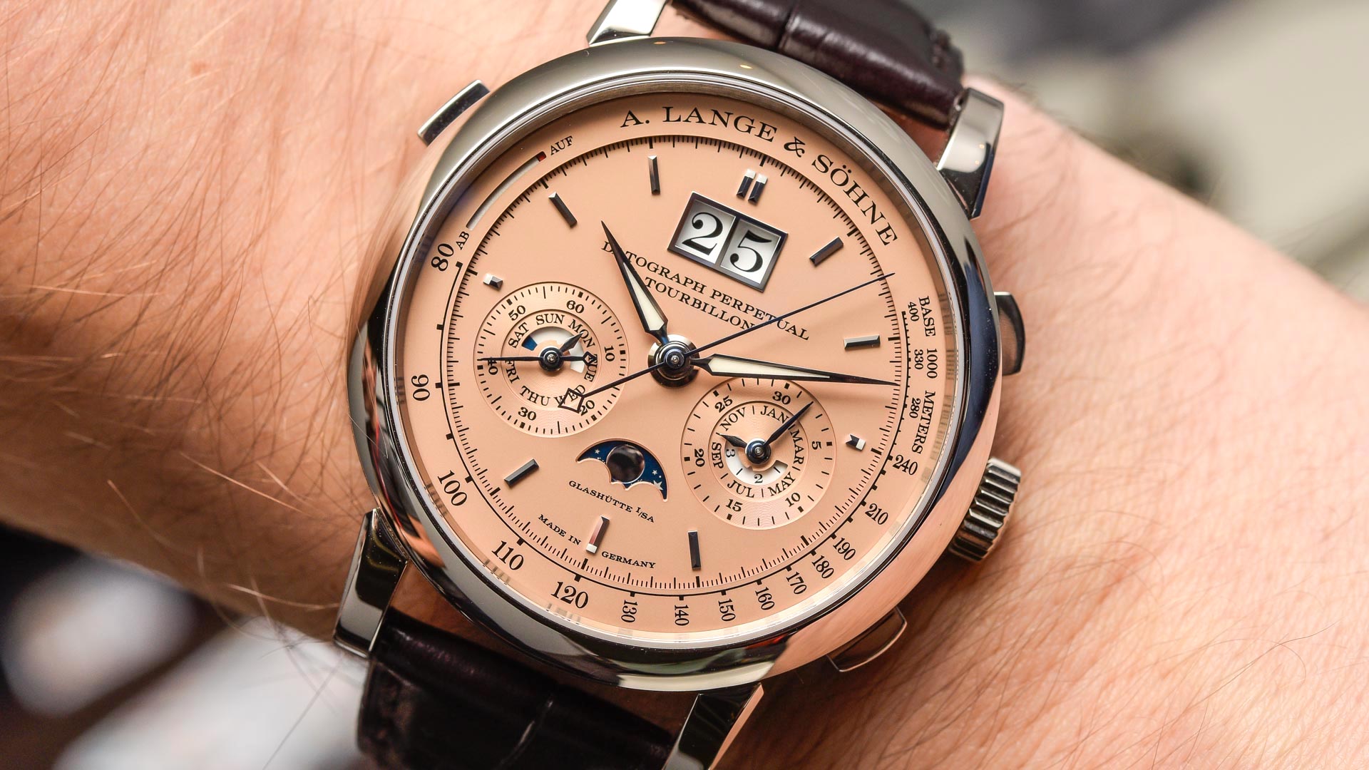 A Lange Sohne Datograph Perpetual Tourbillon
