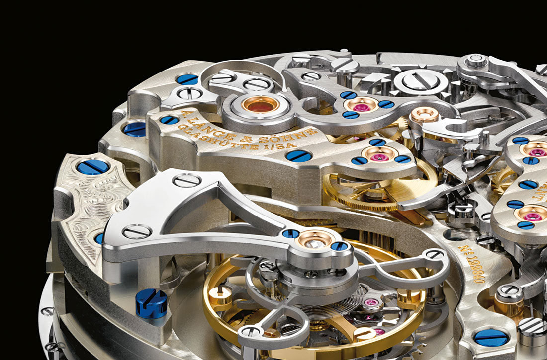 A. Lange amp; Sohne Datograph Perpetual Tourbillon movement