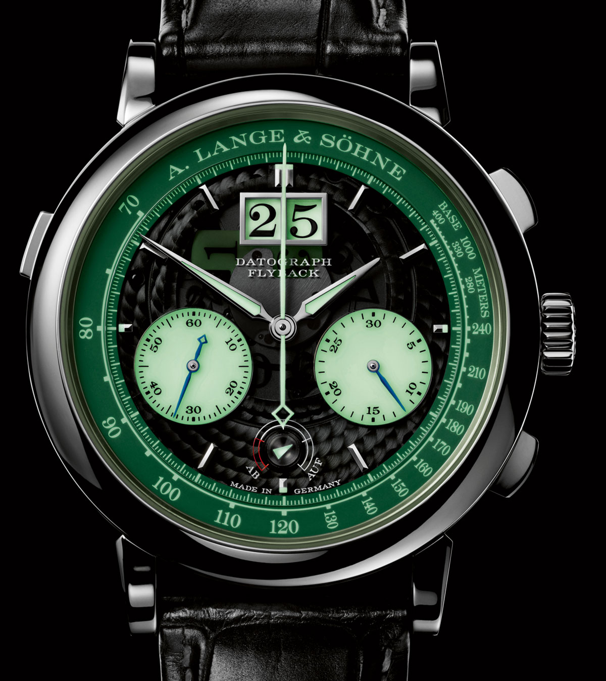 A. Lange  Sohne Datograph Up/Down Lumen full watch dark