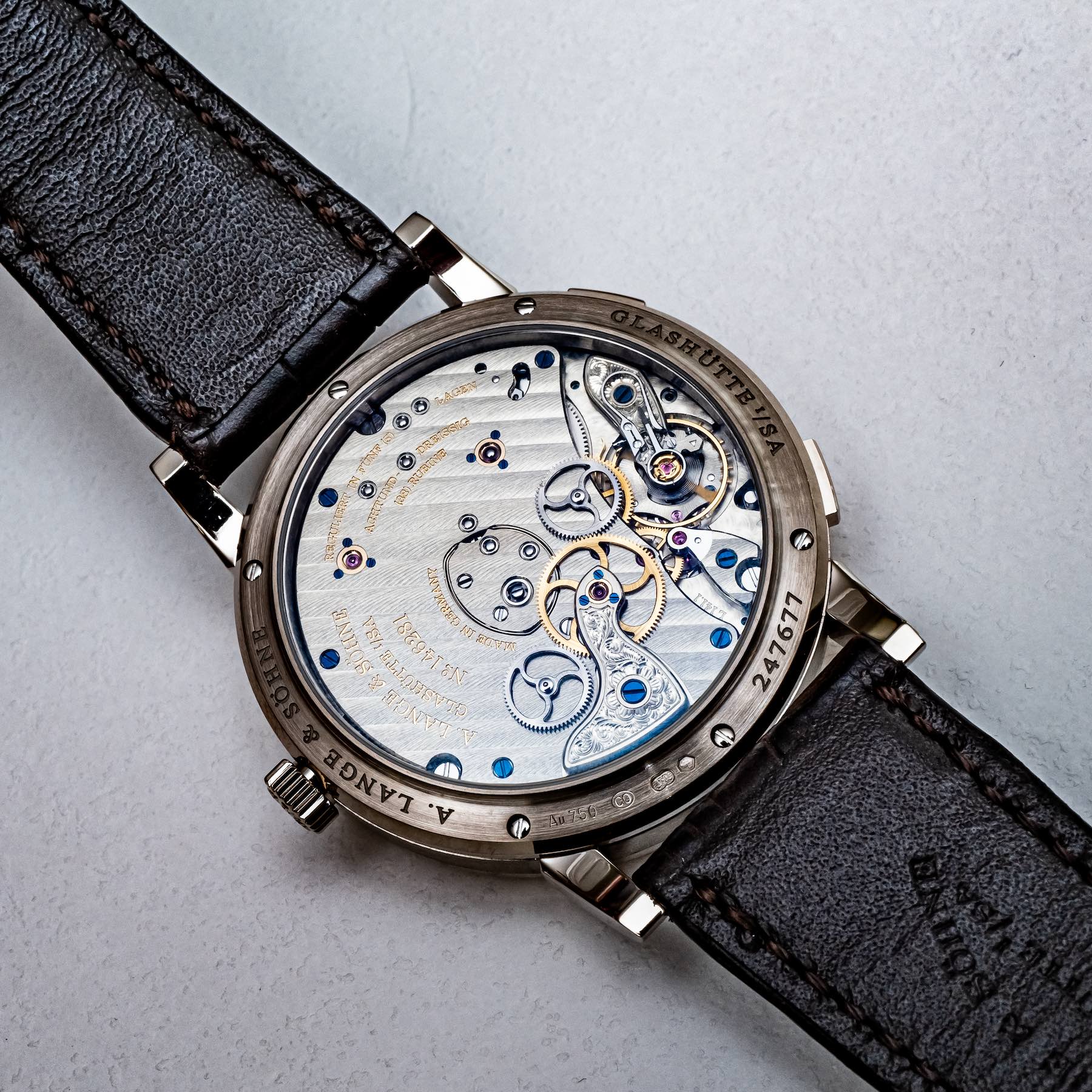 a lange  sohne lange 1 time zone