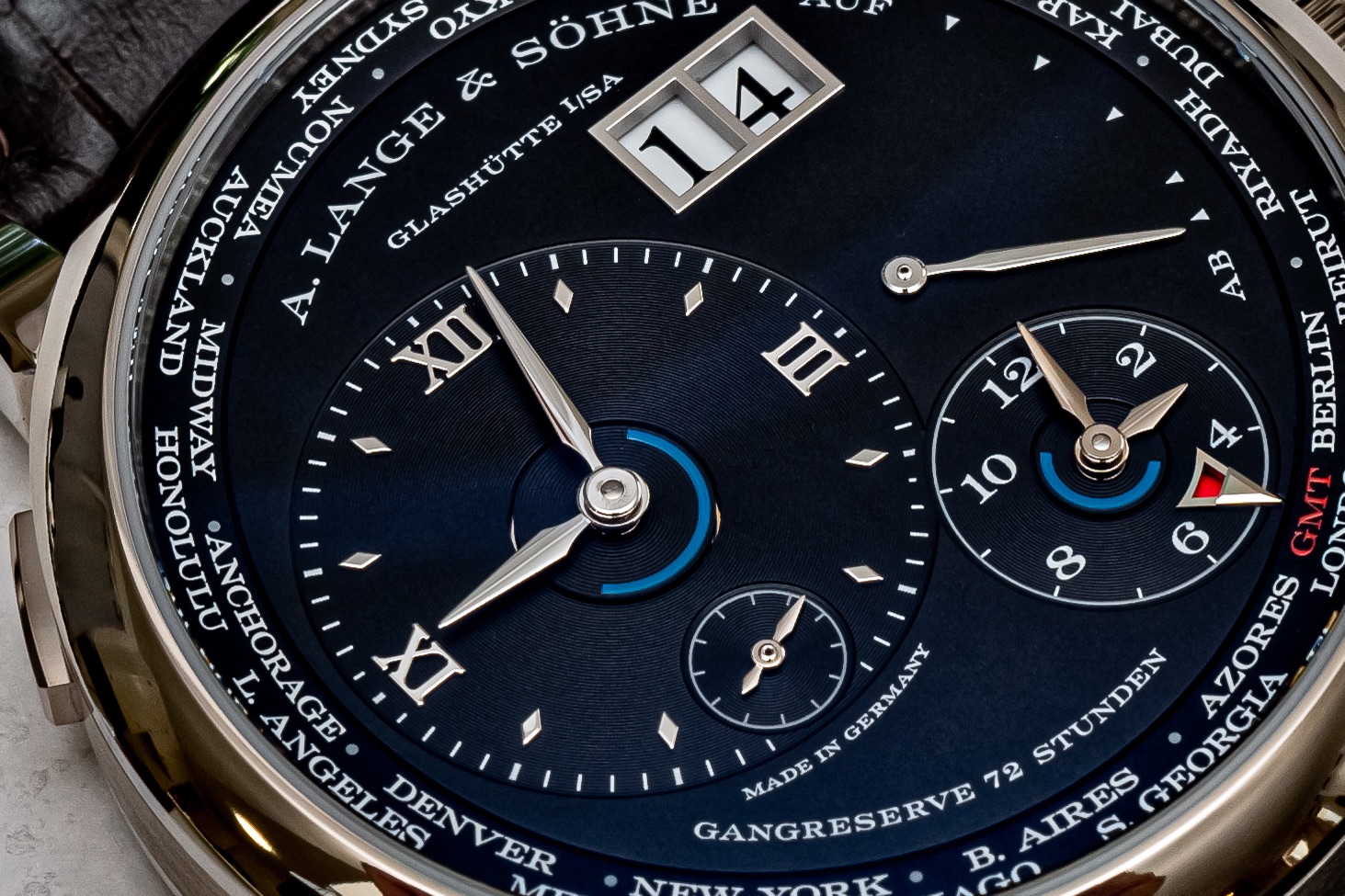 a lange  sohne lange 1 time zone