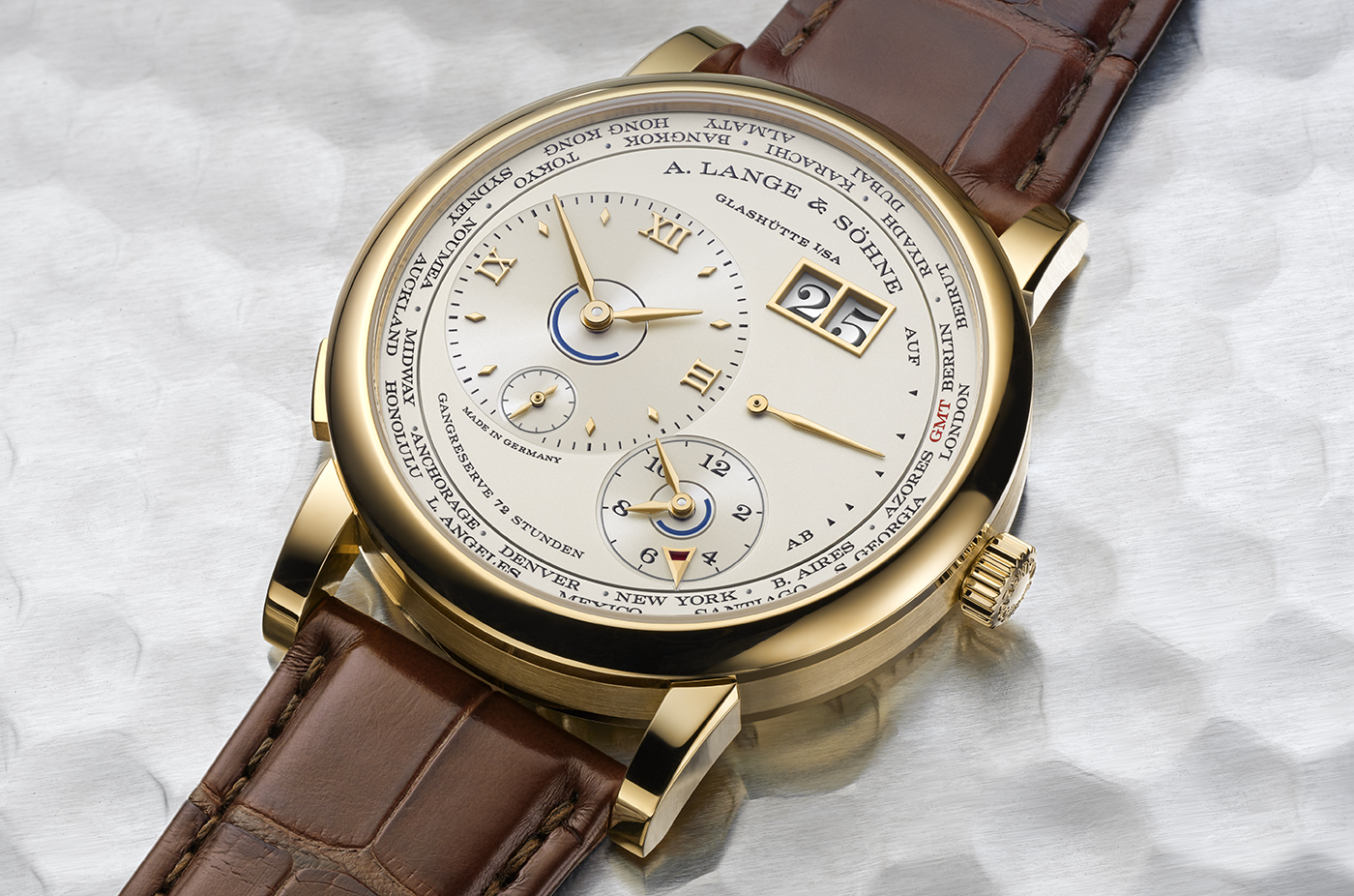 a lange  sohne lange 1 time zone