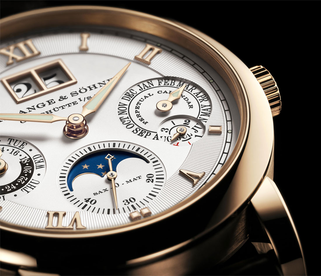 A. Lange amp; Sohne Langematik Perpetual Honey Gold dial