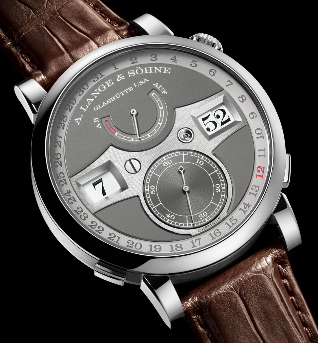 A. Lange  Sohne Zeitwerk Date watch