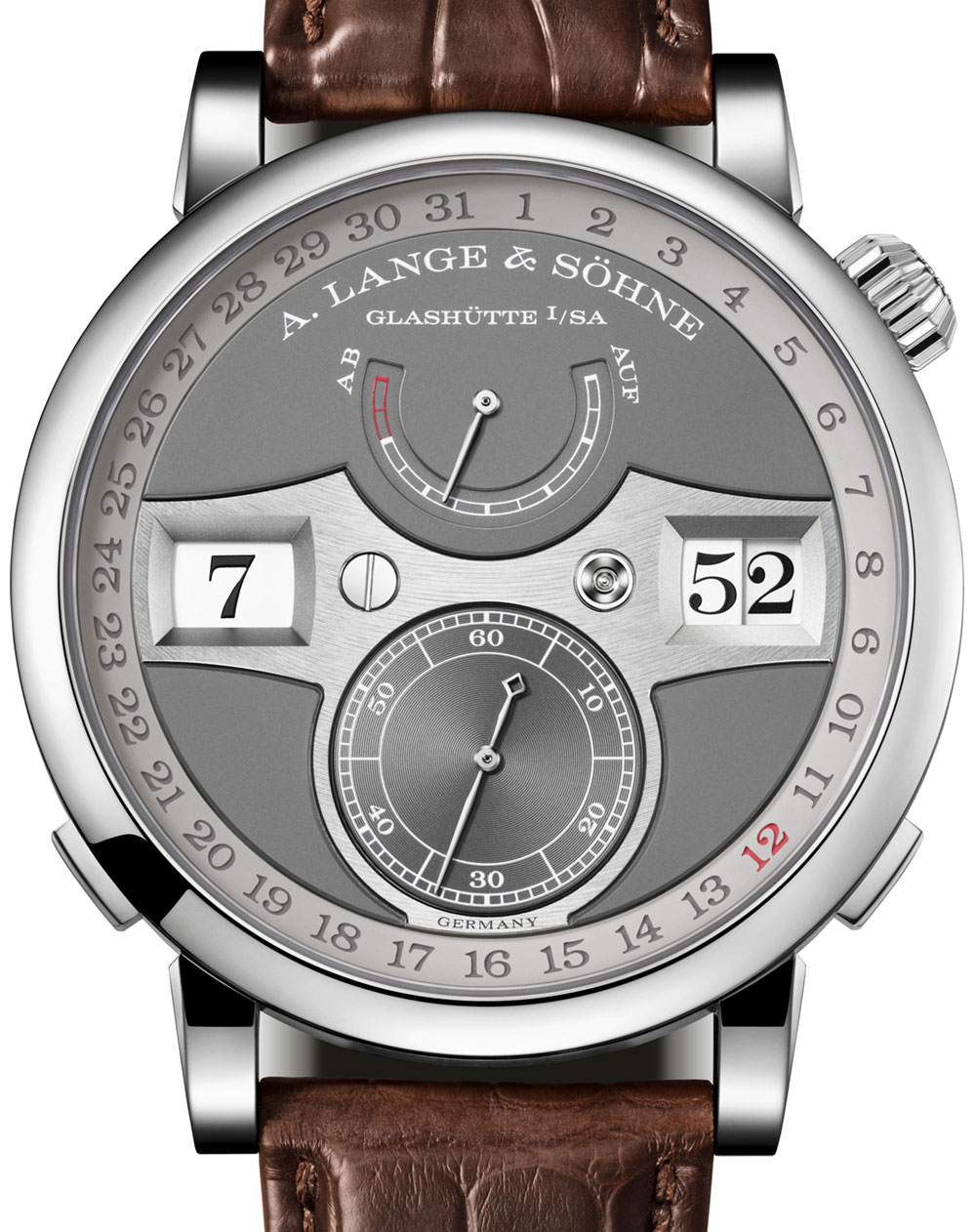 A. Lange  Sohne Zeitwerk Date