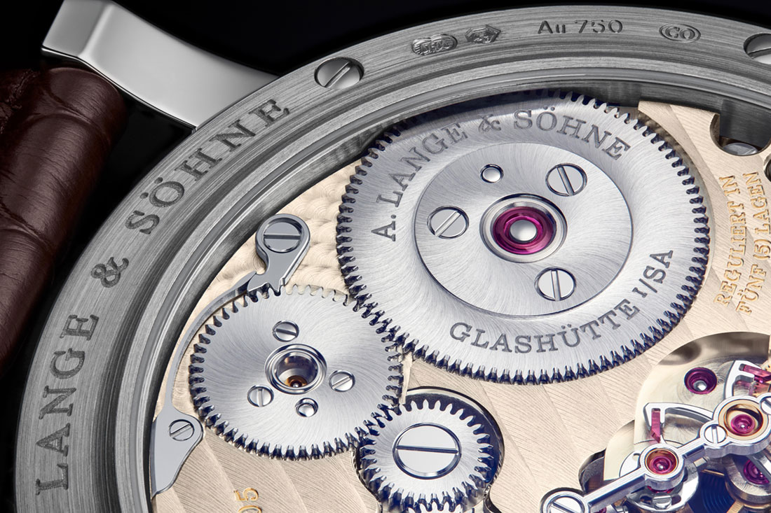A. Lange  Sohne Zeitwerk Date movement