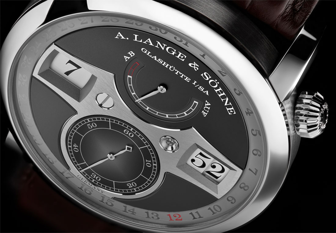 A. Lange  Sohne Zeitwerk Date top