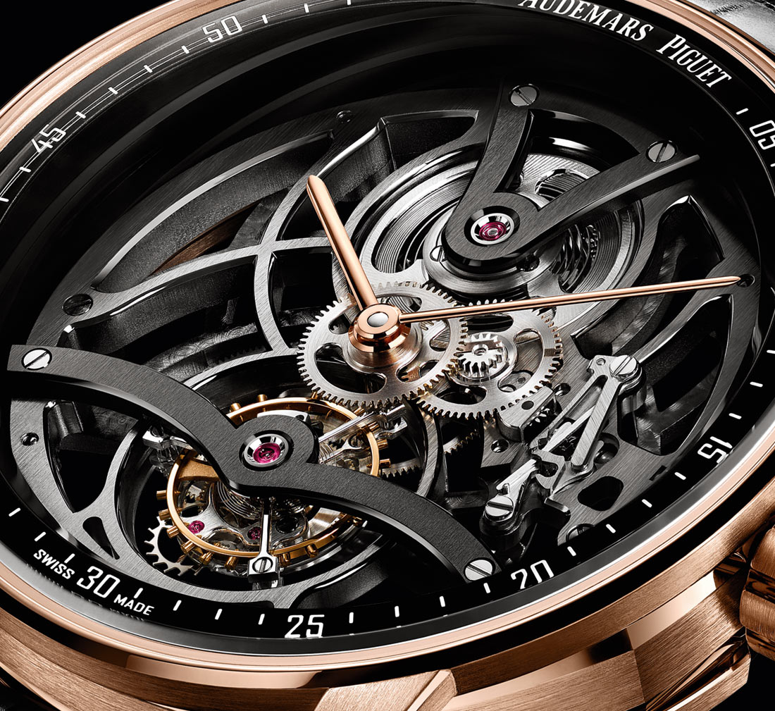 Audemars Piguet Code 11.59 Tourbillon Openworked skeletonized dial