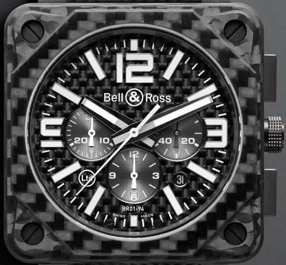 BR Carbon dial