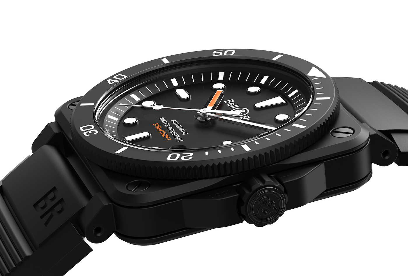 Bell-And-Ross-BR-03-92-Diver-Black-Matte-Watch