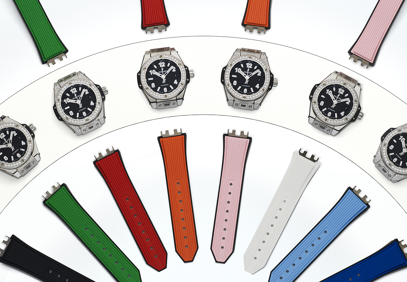 Strap options for the Big Bang One-Click 33mm.
