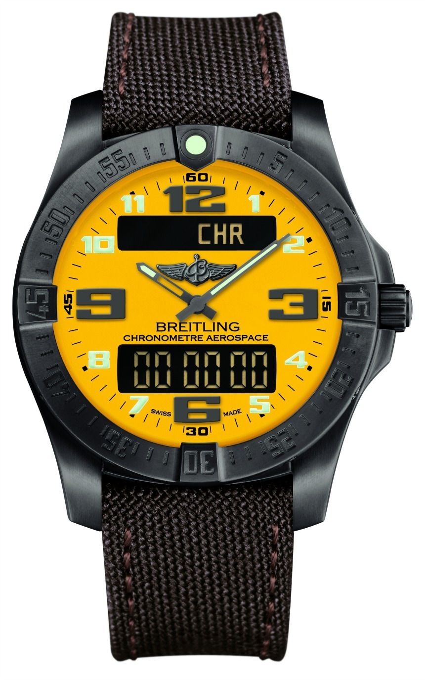 Breitling-Aerospace-Evo-Night-Mission-Yellow-Dial