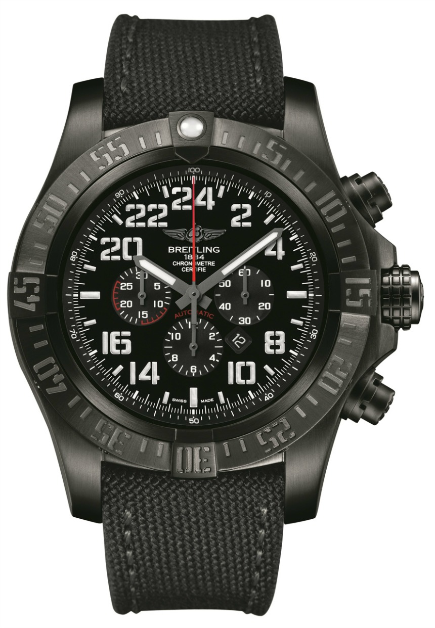 Breitling Super Avenger Military Limited Series on White