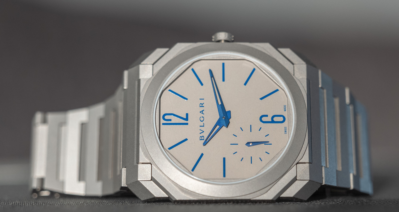 bulgari octo finissimo automatic blue dial limited edition