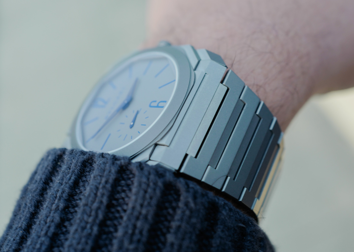 bulgari octo finissimo automatic blue dial limited edition