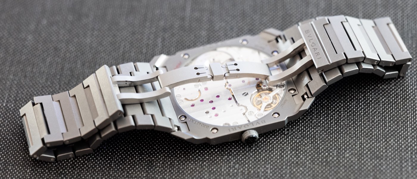 bulgari octo finissimo automatic blue dial limited edition