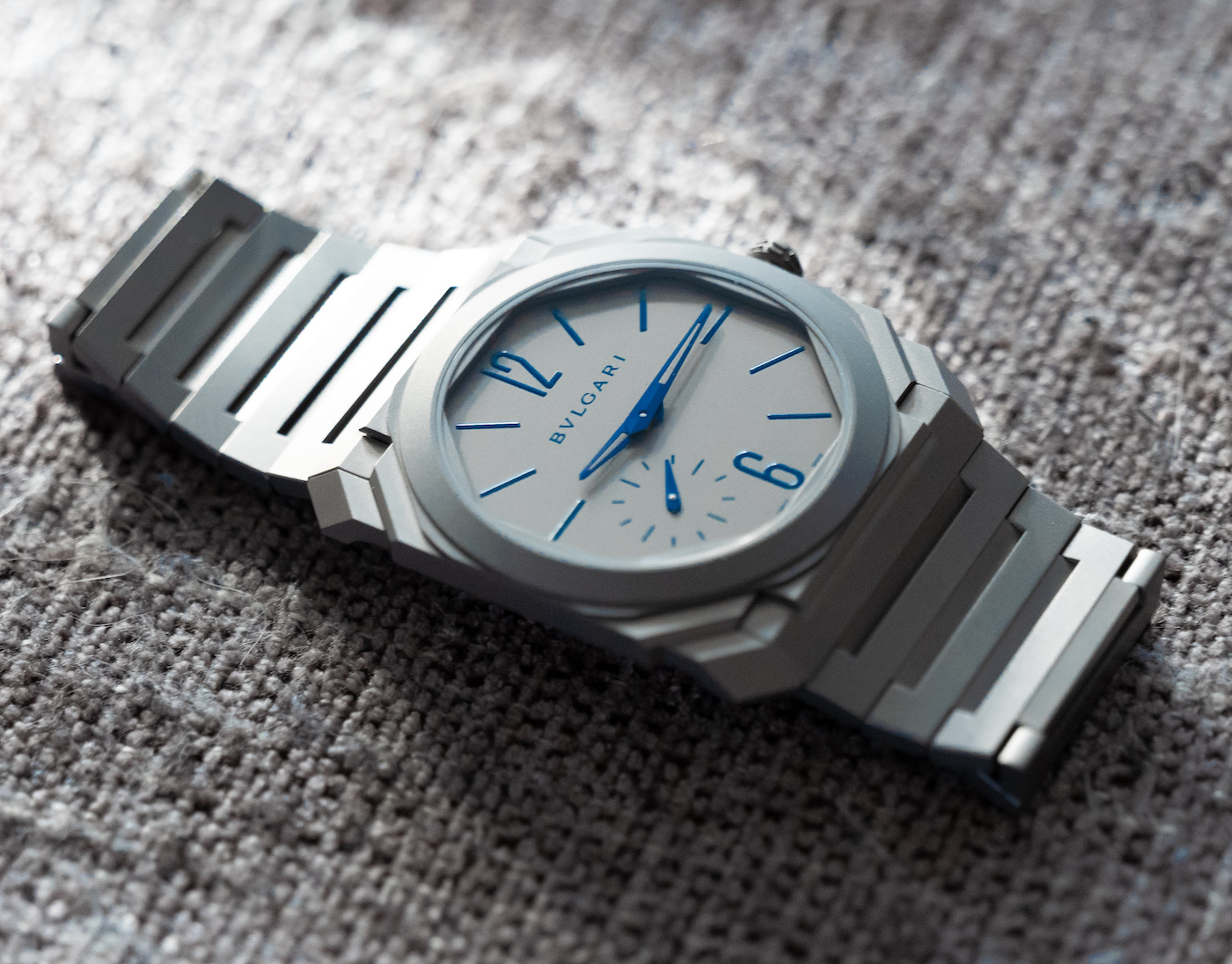 bulgari octo finissimo automatic blue dial limited edition