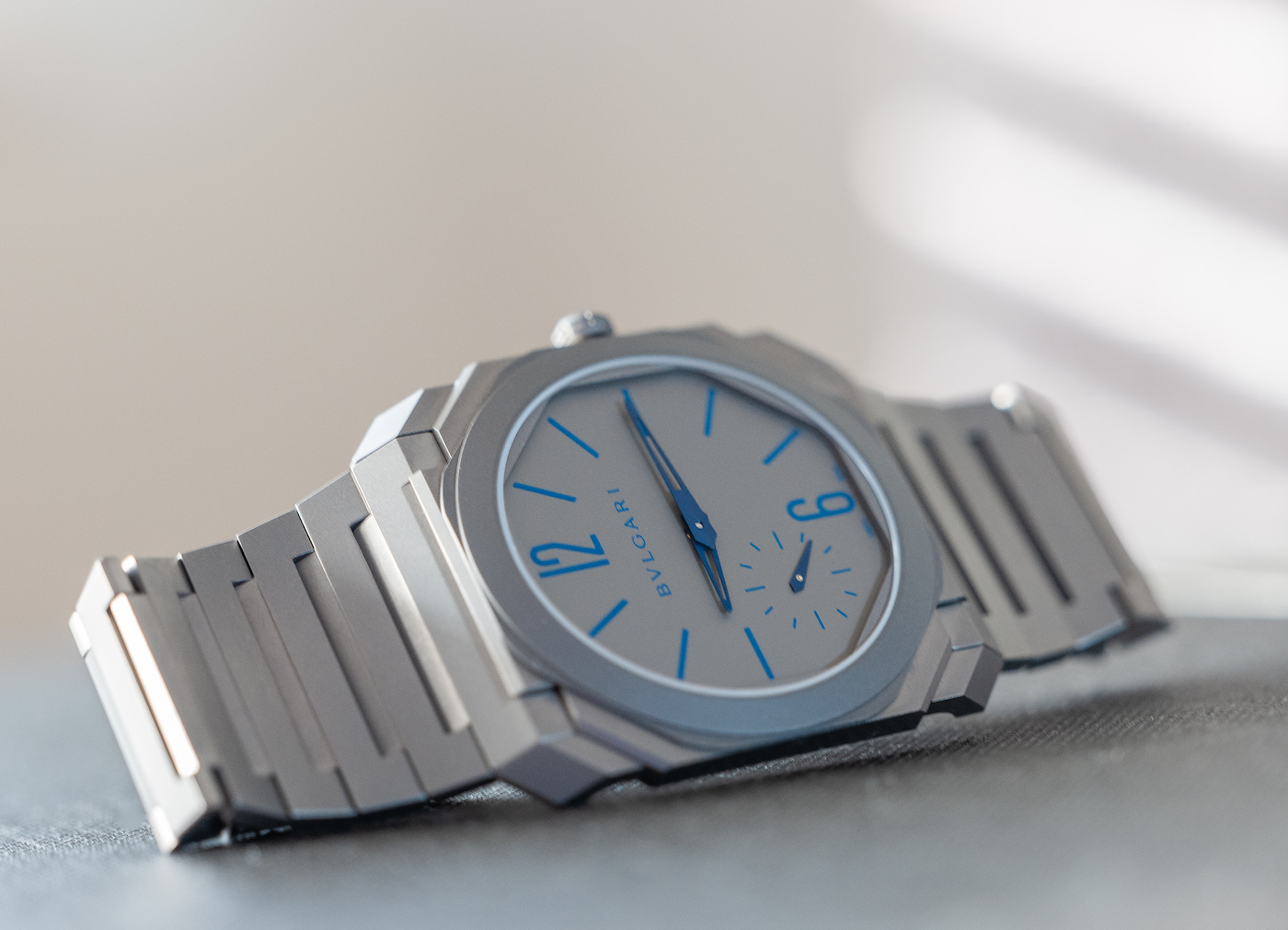bulgari octo finissimo automatic blue dial limited edition