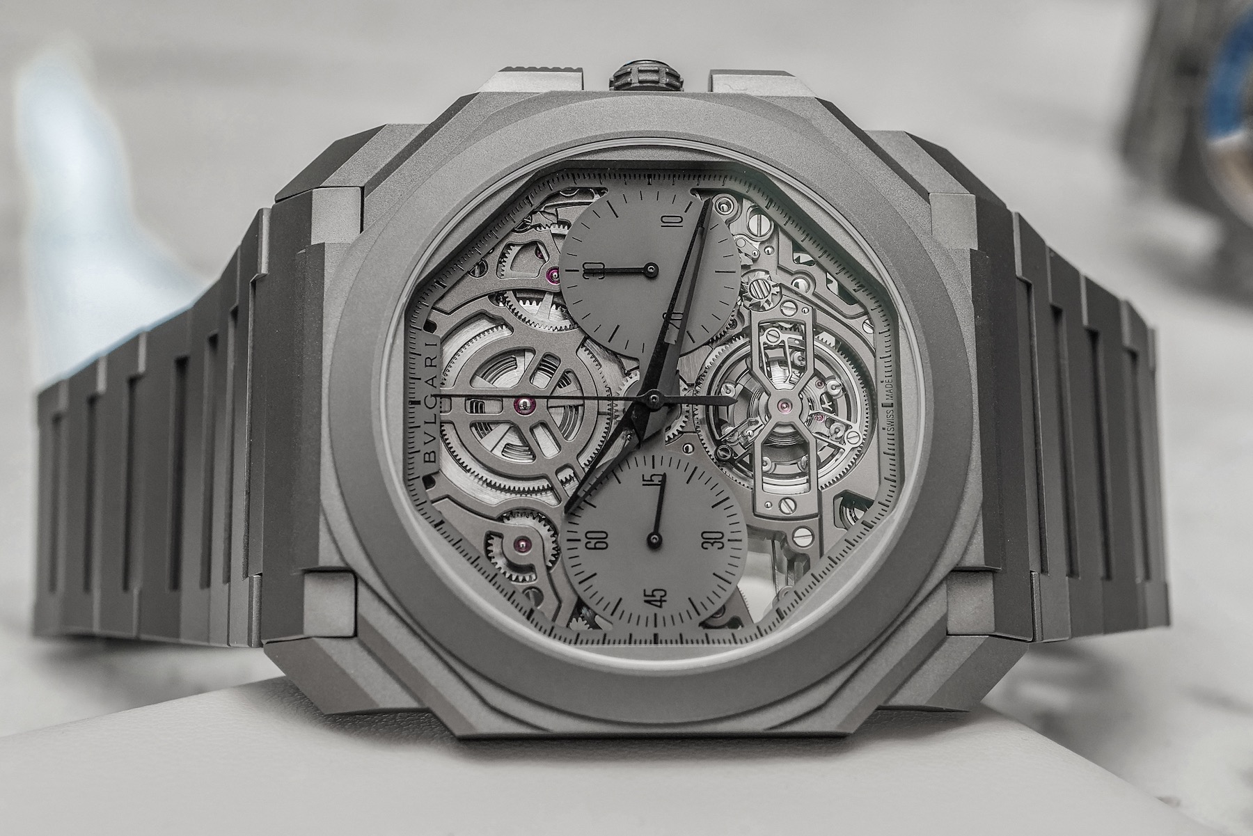 bulgari octo finissimo tourbillon chronograph skeleton automatic