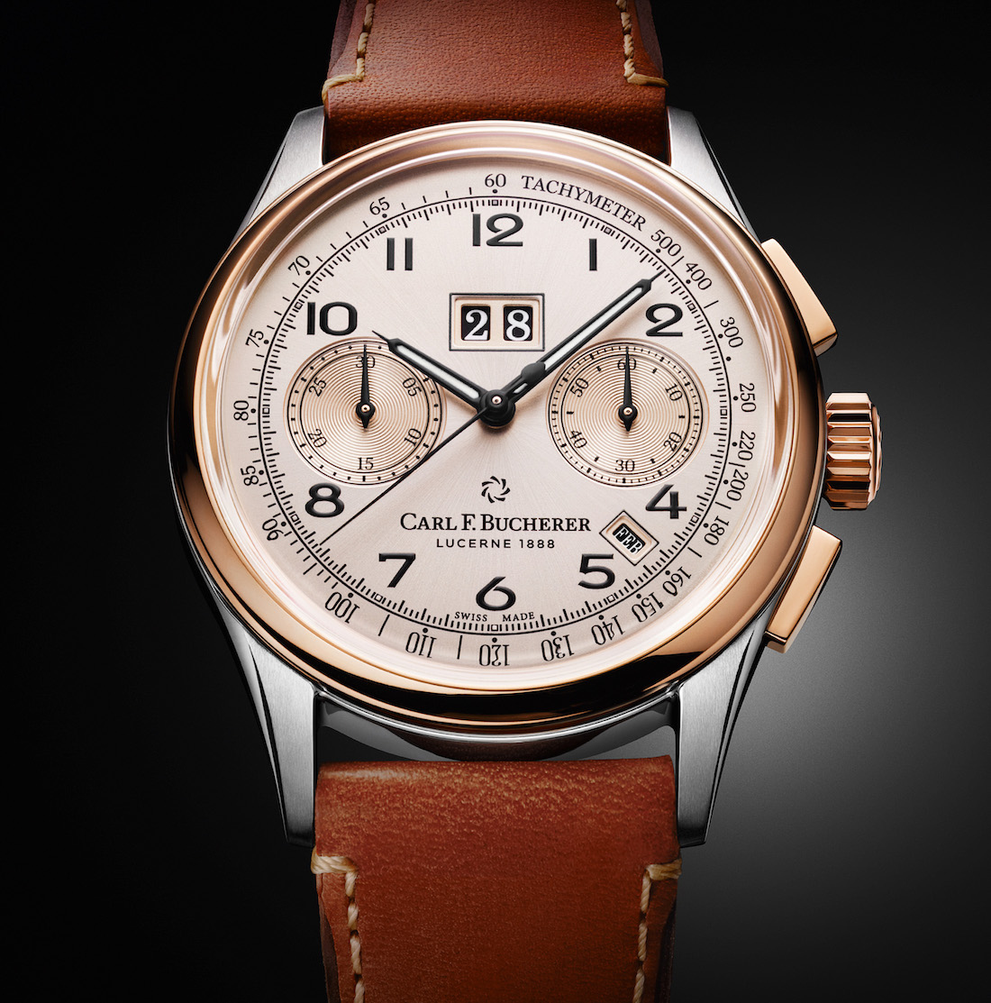 Carl. F Bucherer Heritage Bi-Compax Annual watch