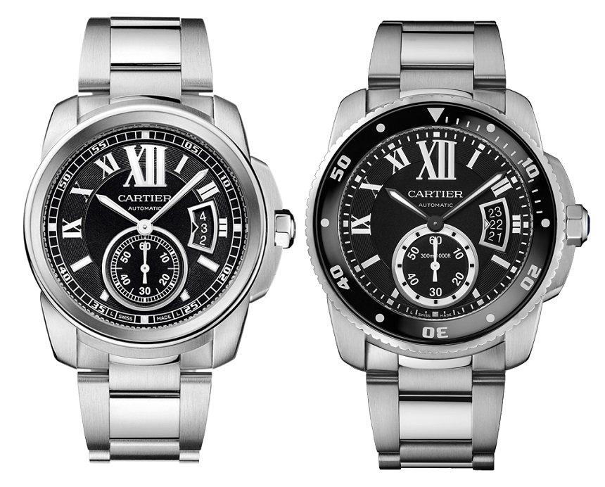 Cartier Calibre vs Calibre Diver