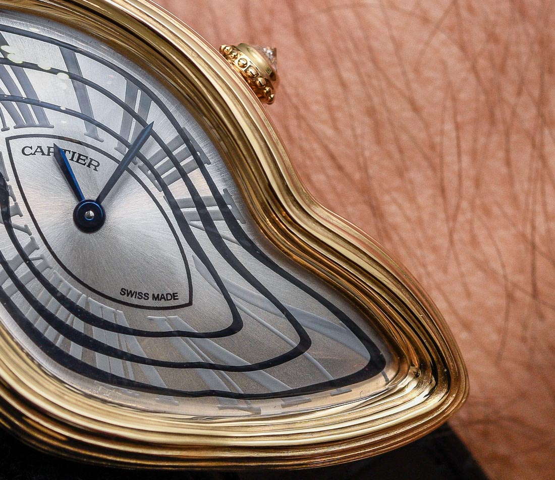 Cartier Crash Radieuse dial 