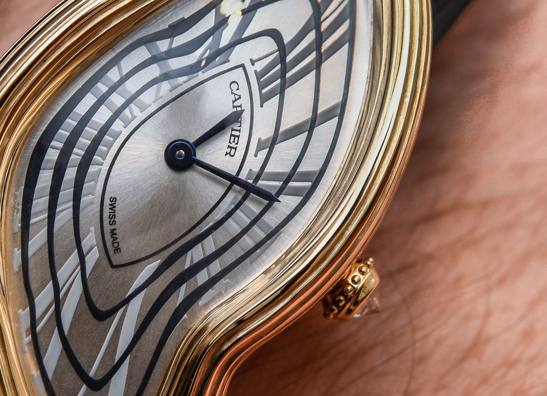 Cartier Crash Radieuse dial