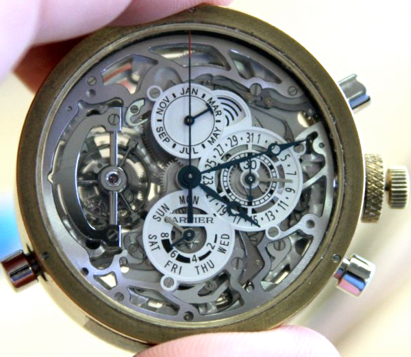 Cartier Rotonde Grande Complication Skeleton Watch