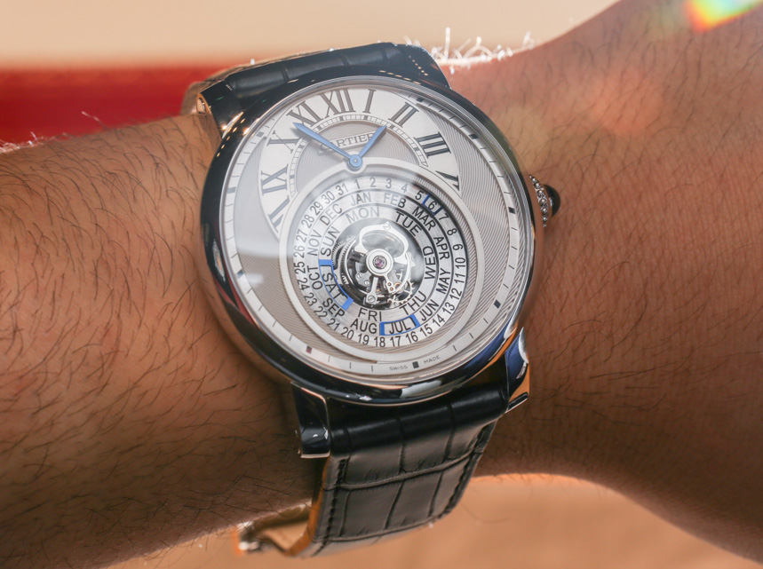 Cartier Rotonde de Cartier Astrocalendaire hands on