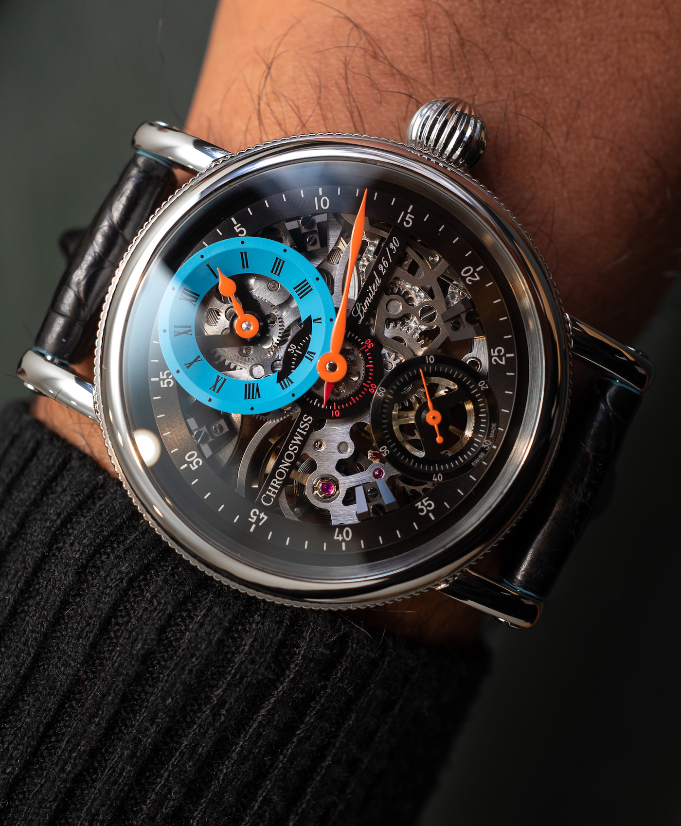 chronoswiss flying grand regulator skeleton
