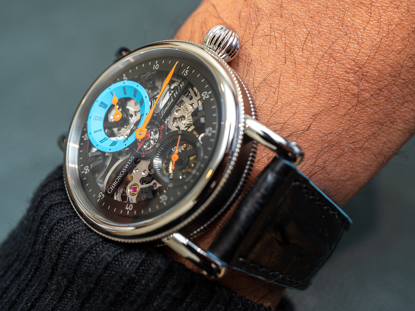 chronoswiss flying grand regulator skeleton