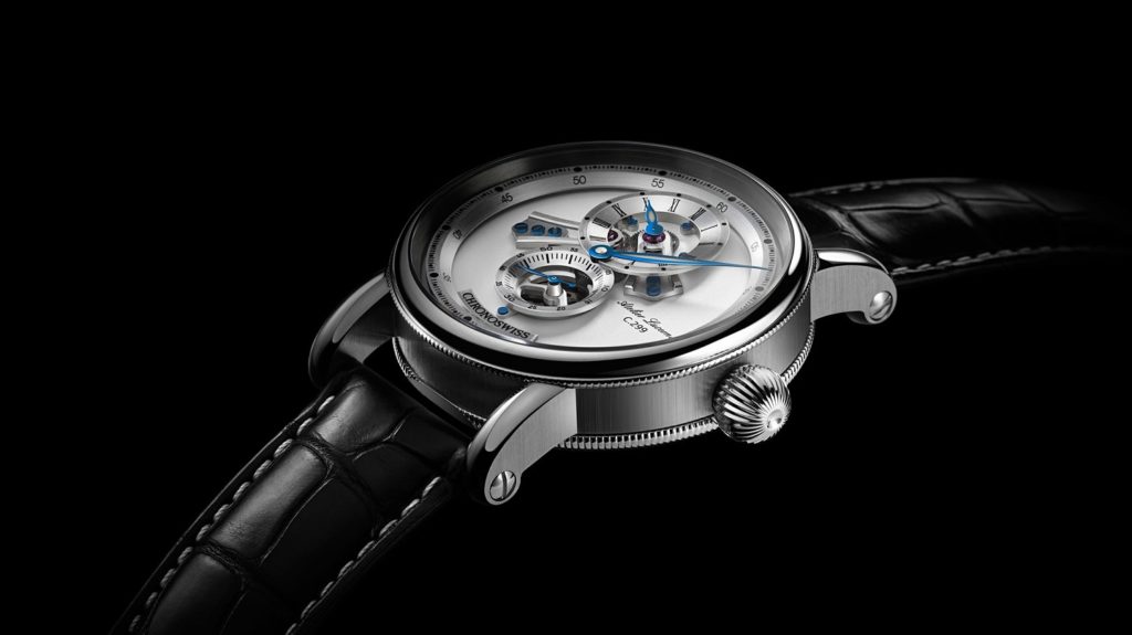 Chronoswiss Flying Regulator Open Gear side view