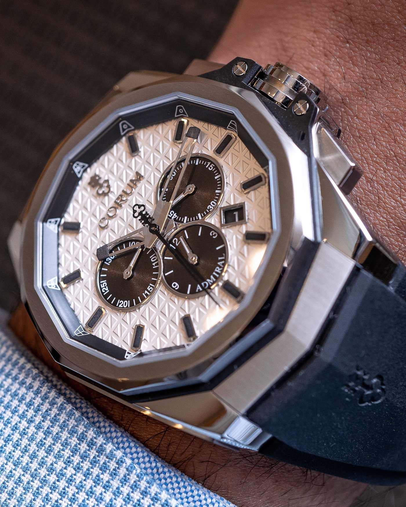 corum admiral ac one 45 chronograph