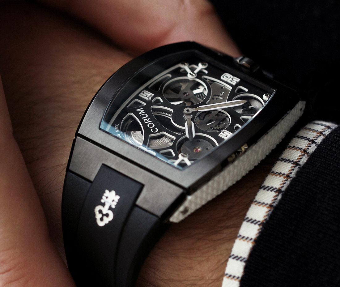 Corum Heritage Corum Lab 01 side wristshot