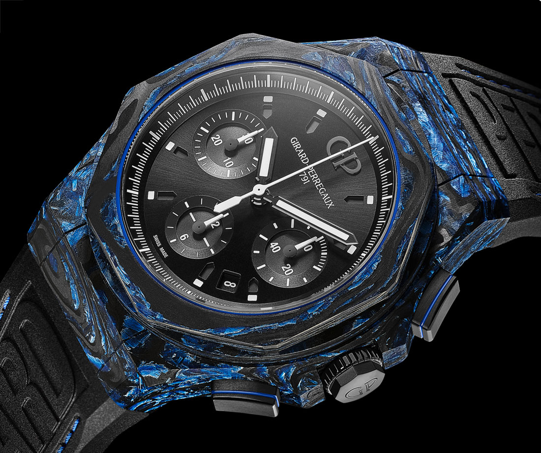 Girard-Perregaux-Laureato-Absolute-Chronograph-Carbon-Glass