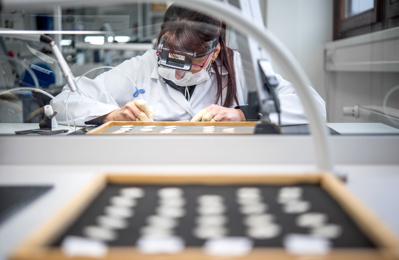 Glashutte Original watch dial manufacture