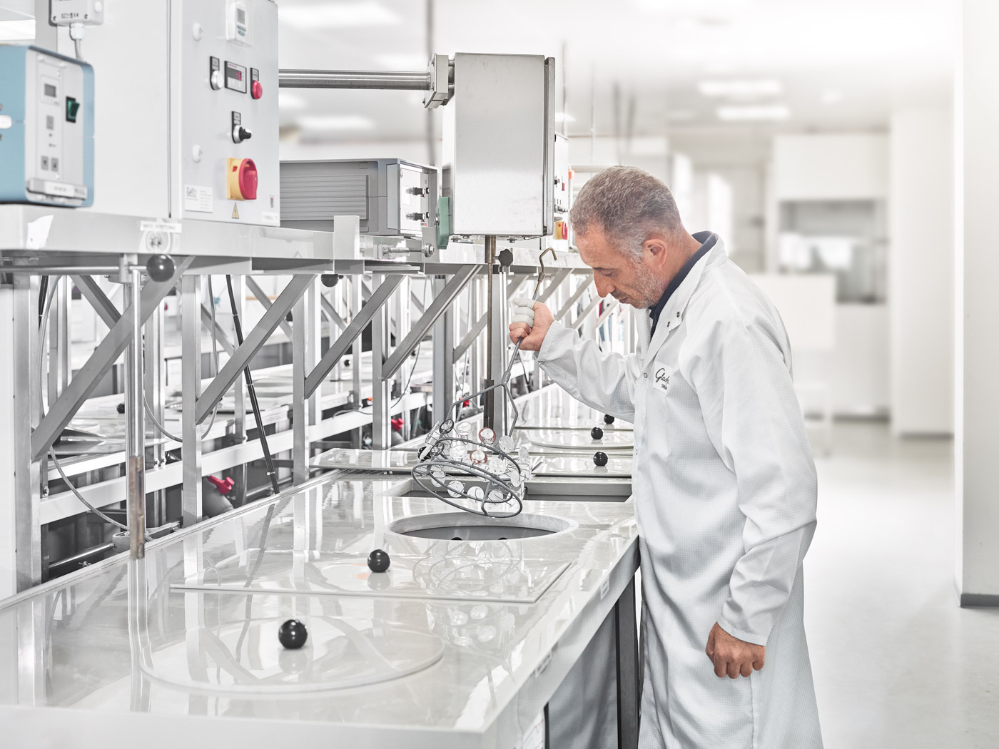 Glashutte Original watch dial manufacture surface coating process