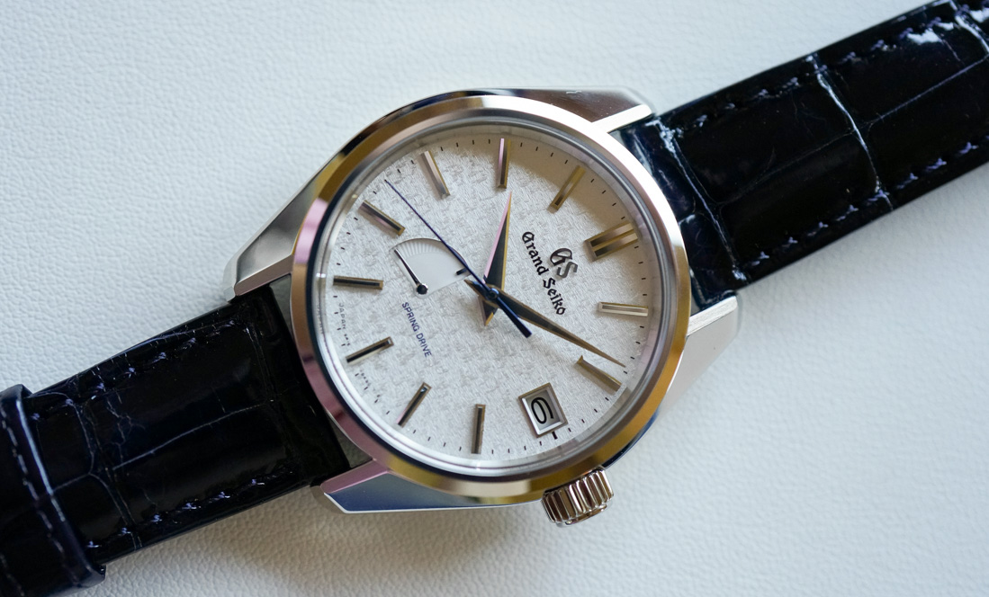Grand Seiko Kira-Zuri platinum case