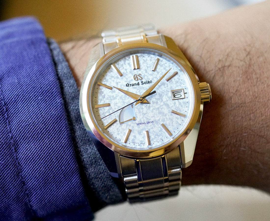 Grand Seiko Kira-Zuri wrist shot