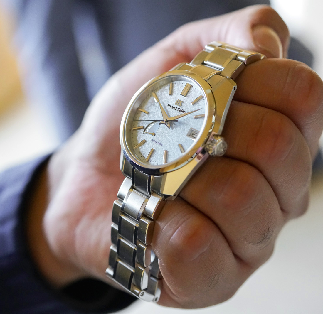 Grand Seiko Kira-Zuri stainless steel