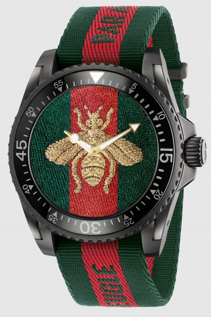 Gucci-Dive-45mm-bee