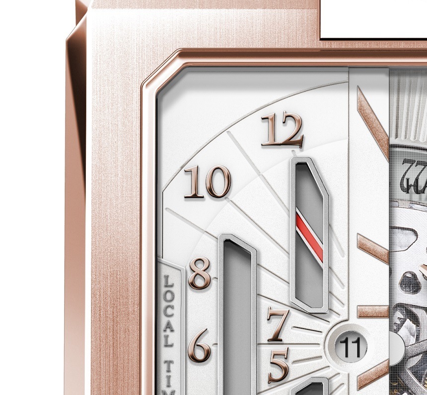 Harry Winston Avenue Dual Time Automatic Watch