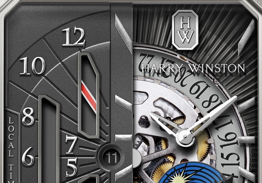 Harry Winston Avenue Dual Time Automatic Watch