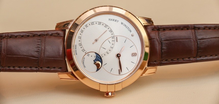 Harry Winston Midnight Date Moon Phase Automatic Watch