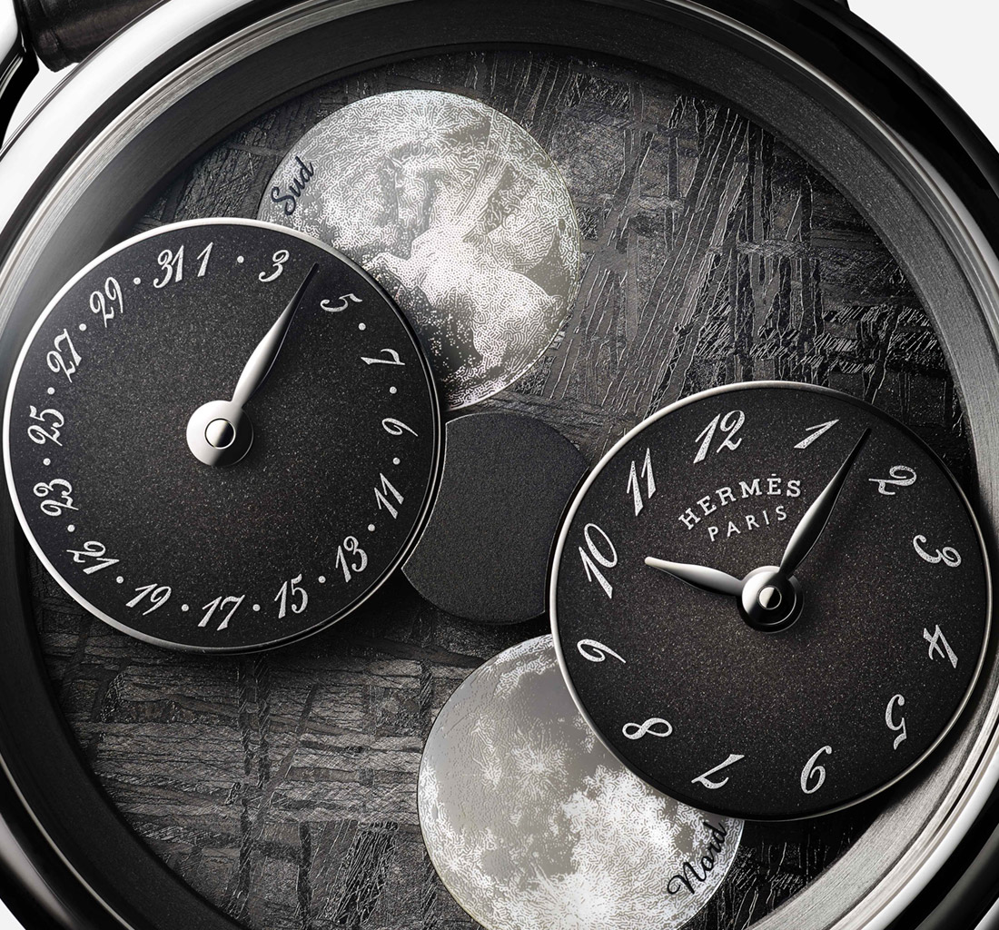 Hermes Arceau LHeure De La Lune meteorite