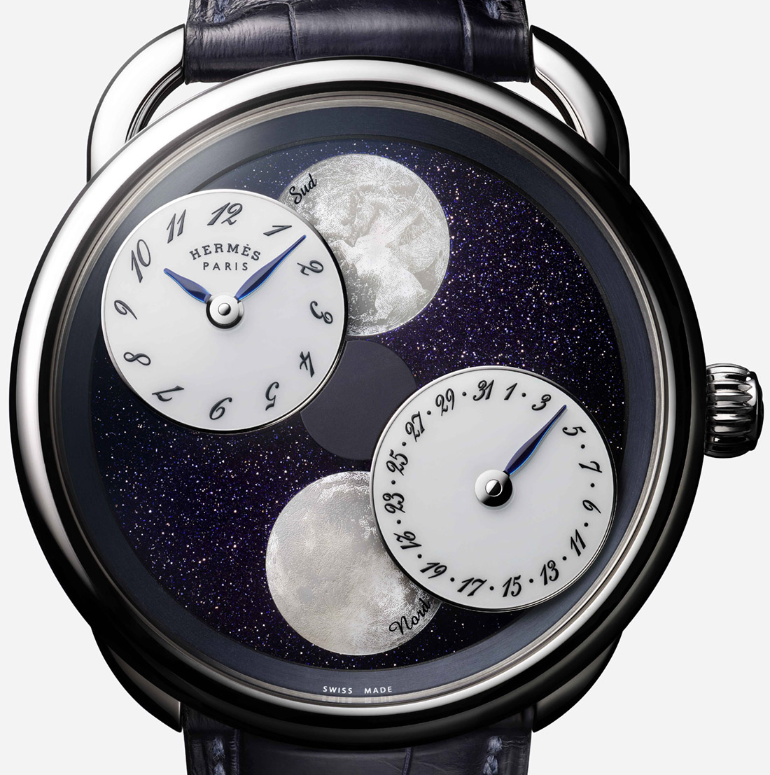 Hermes Arceau LHeure De La Lune aventurine