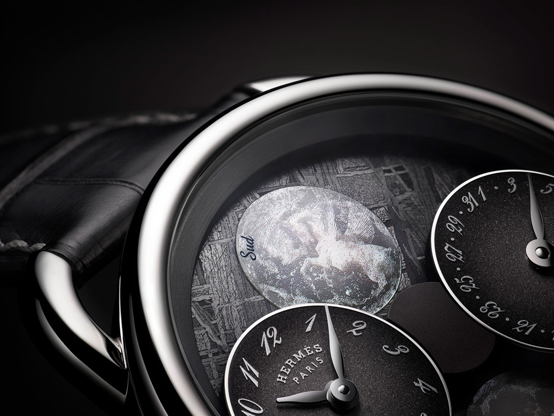 Hermes Arceau LHeure De La Lune closeup
