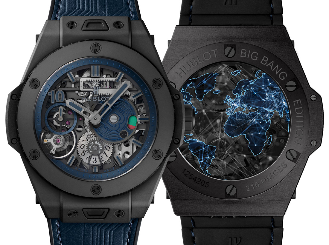 Hublot Big Bang Meca-10 P2P front back