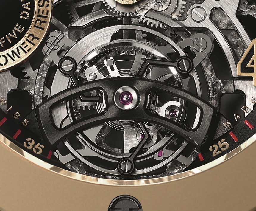 Hublot Big Bang Tourbillon 5-day Power Reserve Indicator Full Magic Gold Watch